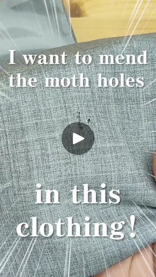 Invisible Mending, Clothing Repair, Plain Jacket, Visible Mending, Repair Clothes, Clothing Diy, Sewing Tips, Pair Of Pants, Sewing Techniques