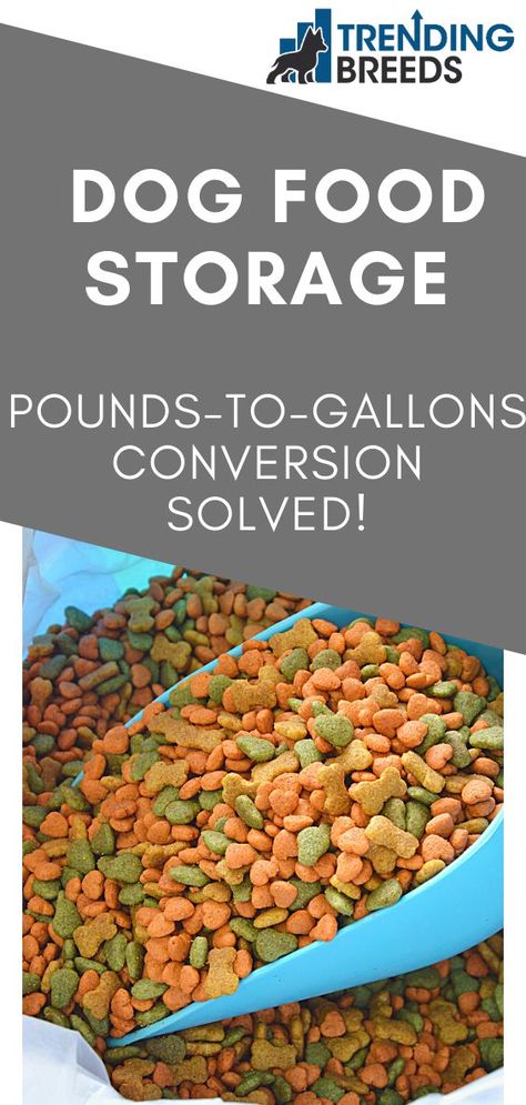 When you own a dog, you have to figure out where and how to store the dry food in a way that keeps it fresh and dry. There are many different types of dog food containers on the market and figuring out how to convert pounds to gallons will help you choose the size you need. What size container will hold 40 pounds of dog food? Different Types Of Dogs, Dog Food Container, Pet Food Storage, Dog Food Storage, Billy Idol, Dog Store, How To Store, Service Dog, Dry Dog Food