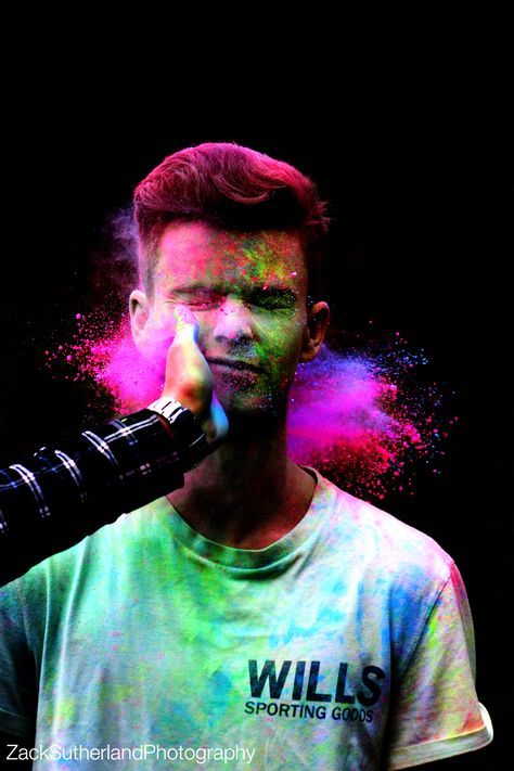 Powder paint photoshoot Creative action powder paint colour photography neon bright fast shutter black Powder Paint Photography, Powder Photoshoot, Holi Photography, Holi Photoshoot, Powder Photography, Paint Photoshoot, Holi Powder, Photoshoot Creative, Holi Photo