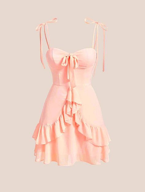 Pretty Sundresses, Cute Pink Dress, Muslim Outfit, Floral Dress Outfits, Pink Sundress, Rose Clothing, Cool Summer Outfits, Fashion Themes, Moda Chic