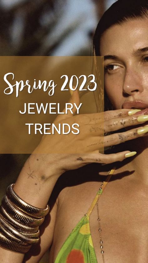 Spring 2023 Jewelry Trends Trending Jewelry 2023, 2023 Style Trends, Spring 2023 Style, Spring Jewelry Trends, Winter Layers, Winter Layering, Style Trends, Spring Trends, Spring 2023