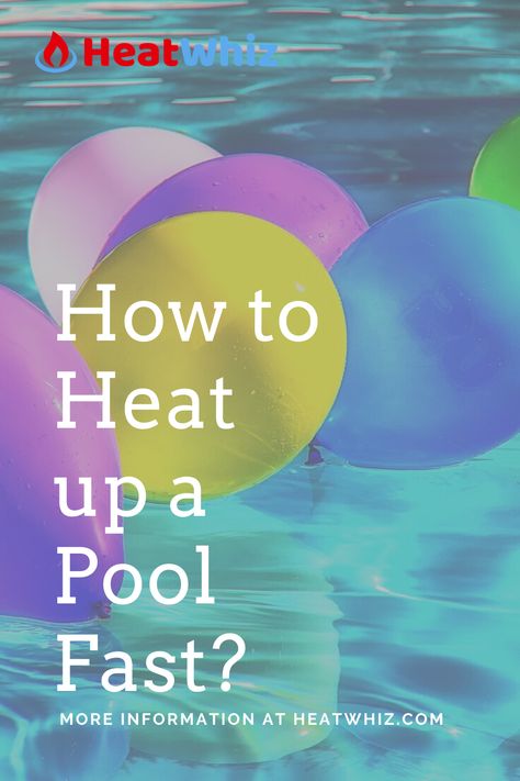 With the summer still raging, many of us are looking to use their swimming pools. So, how to heat your pool fast if it's too cold?   #HeatWhiz #swimmigpool #swimmingpooltips #pool #pooltips #summertips #summerhacks #heater #heating #cooling #heatingengineer #diyproject #diy #diyideas Heat Pool Diy, Pool Warmer Diy, Above Ground Pool Heating Ideas, How To Heat A Pool Without A Heater, How To Heat Above Ground Pool, Diy Above Ground Pool Heater, Diy Pool Heaters Above Ground, How To Heat A Pool, Diy Pool Heater Homemade