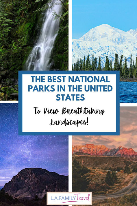 From mountain ranges, geysers, and wildflowers to wildlife, desert landscapes, and swamp lands, the 85 million miles of national parks in the United States have something for everyone.

But how do you choose which to visit? To make this easier, we’ve visited and researched them all to compile a list of our favorite 20, what each park offers, and where families can stay while visiting.

#bestnationalparks #grandtetonnationalpark #denalinationalpark #nationalparkvacation Best National Parks In The Us, New York With Kids, List Of National Parks, National Parks In The Us, Road Trip Stops, New York City Guide, Redwood National Park, Best National Parks, The Everglades