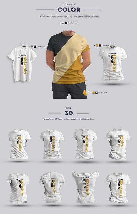 24 MockUps Mans T-Shirt (3 free). Body/3D/obj on Behance Apparel Website Design Inspiration, Corporate T Shirt Design, Tshirt Ads, Design Ideas Clothing, Mockup Design Ideas, Corporate T-shirt, Mock Up T Shirt, Corporate Shirts, Apparel Mockup