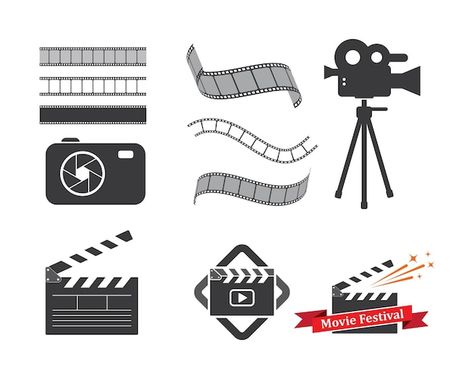 Industry film logo icon element vector i... | Premium Vector #Freepik #vector #clap-board #clapboard #clapper-board #clapperboard Clap Board Logo, Clap Board, Clapper Board, Film Logo, Logo Icon, Psd Icon, Logo Icons, Vector Photo, Image Collection