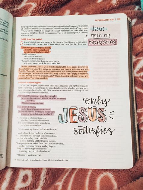 How To Journal Bible, Bible Journals Notebooks, Bible Art Aesthetic, Bible Doodles Journaling, Bible Journaling Doodles, Bible Journaling Drawings, Jesus Journal Ideas, Aesthetic Bible Notes, Psalms Bible Journaling