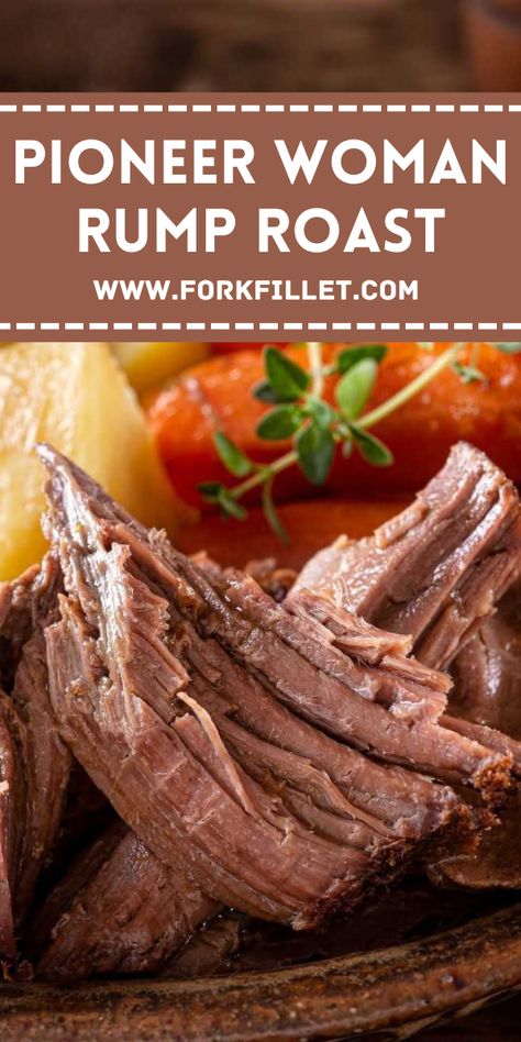 Want a tasty, filling meal? Try This Pioneer Woman Rump Roast Recipe! It's a classic dish with simple flavours. Recipes Using Rump Roast, Rump Roast Slow Cooker Recipes, Rump Roast In The Crockpot, Pike Peak Roast Recipes, Easy Rump Roast Crock Pot, Crockpot Beef Rump Roast Recipes, What To Do With Rump Roast, How To Cook A Rump Roast In A Crock Pot, Braised Rump Roast