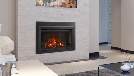 Electric Fireplace Insert | Heat & Glo Insert Fireplace, Unused Fireplace, Built In Electric Fireplace, Wall Mount Fireplace, Gas Fireplace Insert, Mounted Fireplace, Gas Log Sets, Old Fireplace, Electric Fireplace Insert