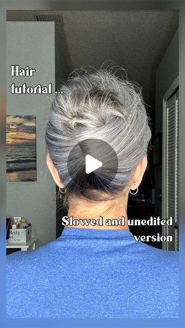 Tutorial Chignon, Bob Updo Hairstyles, Washing My Hair, Hair Tutorials Videos, Clear Things, Short Hair Updo Tutorial, Chignon Updo, Hair Updos Tutorials, Short Hair Up