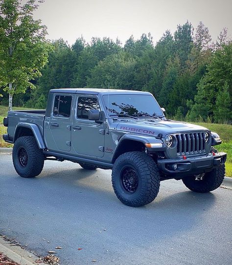 Gladiator Jeep Custom, Jeep Cars Vehicles, Grey Jeep Gladiator, Jeep Wrangler Gladiator, Jeep Truck Gladiator, Lifted Jeep Gladiator, Jeep Gladiator Custom, Gladiator Truck, Jeep Car