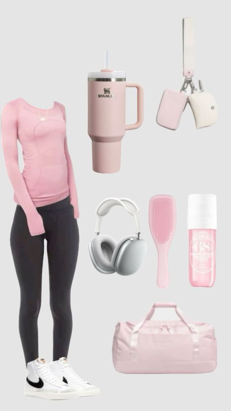 Workout fittt!!! #fyp #viral #for you #preppy #pink #popular #bored @lululemon Preppy Outfits Workout, Lululemon Outfits Preppy, Lulemon Outfits Style, Lululemon Shuffles, Lululemon Outfit Pink, Preppy Athletic Outfits, Girly Sporty Outfits, Preppy Lululemon Outfits, Lululemon Outfit Fashion