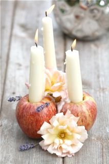 Apple candle holder Fruits Table, Apple Candle Holders, Apple Candle, Spooky Wedding, Apple Basket, Fall Party Themes, Mill City, Apple Corer, Apple Baskets