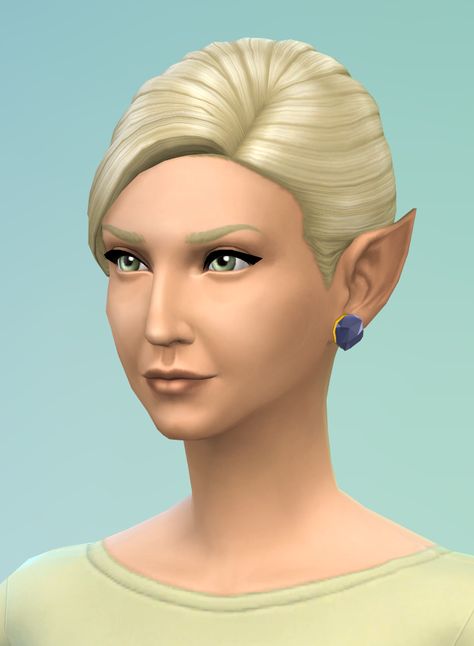 Unlocks alien ears for human sims. All ages, including toddler. #Sims4 Sims 4 Fairy Ears, Sims 4 Cc Elven Ears, Pointy Ears Sims 4 Cc, Sims 4 Pointy Ears, Sims 4 Cc Pointed Ears, Sims 4 Cc Elf Ears, Sims 4 Elf Ears, Pixie Ears, Sims Room