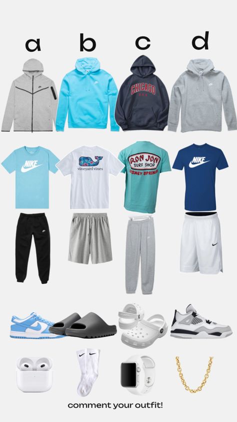 Boys Athletic Outfits, Nike Fits, Basketball Game Outfit, Nike Clothes Mens, Drip Outfit Men, Cute Clothing Stores, Black Men Fashion Swag, Mens Trendy Outfits, Baseball Outfit