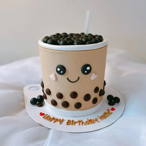 귀여운 음식 그림, Cake Mini, Funny Birthday Cakes, Mini Cakes Birthday, Cake Decorating Ideas, Creative Birthday Cakes, Tea Cake, Simple Birthday Cake, Crazy Cakes