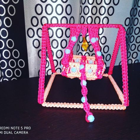 Macrame Jhula, Krishna Jhula, Note 5, Krishna, Macrame, Frame, Quick Saves, Macramé