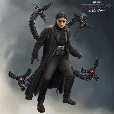 ArtStation - Spider-Man: No Way Home - Doc Ock, Rob Brunette Xman Marvel, Dr Octopus, Doctor Octopus, Doc Ock, Alfred Molina, Guided Art, Spider Man No Way Home, Marvel Merchandise, No Way Home