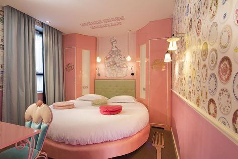 The Most Unusual and Quirky Hotels in Paris - Themed Hotel Rooms for Couples – World In Paris Themed Hotel Rooms, Unusual Hotels, Couple Room, Hotel In Paris, Small Hotel, Unique Hotels, Modern Hotel, Paris Theme, Paris Hotels