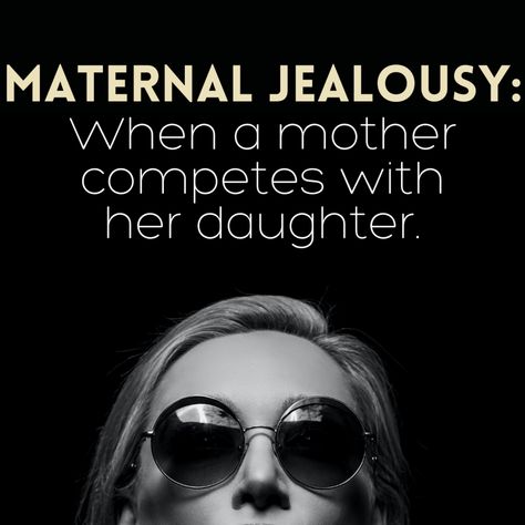 5 Reasons Why Moms Get Jealous of Their Daughters: What's Normal & What's Not. Maternal jealousy is a taboo topic that's rarely acknowledged, let alone discussed. While many daughters sense their mom's envy at some point, some feel its strain on the relationship. Their moms, threatened by their youth, beauty, and prospects, see them more as rivals than offspring. Mother Daughter Relationship Quotes, Jealousy Is A Disease, Family Dysfunction, Cruel People, Narcissistic Mothers, Jealousy Quotes, Good Leadership, Good Leadership Skills, Longevity Diet