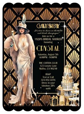 Back to Roaring 20's | Cheryl's Invitations Lion King Invitation, 20s Outfit, Harlem Nights, Box Invitations, Roaring 20, Denim And Diamonds, Cotton Club, Roaring 20's, Quinceanera Invitations