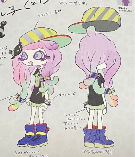 Splatoon Chirpy Chips, Splatoon 3 Concept Art, Paruko Splatoon 3, Splatoon 3 Harmony, Splatoon Concept Art, Splatoon 3 Fanart, Splatoon Artbook, Splatoon 3 Art, Chirpy Chips