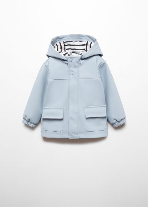 Hooded water-repellent parka - Girls | Mango Kids United Kingdom Kids Parka, Parka Women, Toddler Jacket, Mango Kids, Aqua Green, Repellent, Water Repellent, Hooded Jacket, Baby Shop