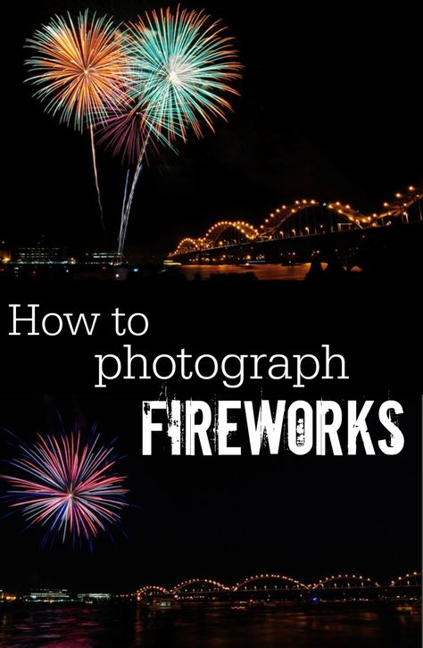 How to Photograph Fireworks. Great tips! How To Photograph Fireworks, Photographing Fireworks, Fireworks Photography, Photography Cheat Sheets, How To Photograph, Photography Help, Photography Basics, Foto Tips, Photography 101