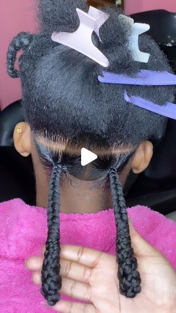 TRINI BRAIDER🇹🇹 on Instagram: "Summer Is Here Dolls & Bantu Knotless Is In🔥🔥🔥

July Appointments Available💇🏾‍♀️📋

Click Link In Bio To Book‼️

#braids#updo#knotlessbraids#twiststyles#kidshairstyles#locstyles#hairbyricky#beauty#relaxers#cornrows#weavestyles#hair#trinibasedhairstylist🇹🇹#allbackcornrows#lemonadebraids#fulanibraids#boxbraidstyles#ponytailweave#layerbraids" Bantu Knotless Braids, Knotless Braids With Purple In The Back, Light Purple Knotless Braids, Appointments Available, Summer Is Here, Barrel, Braids, Hair, Beauty