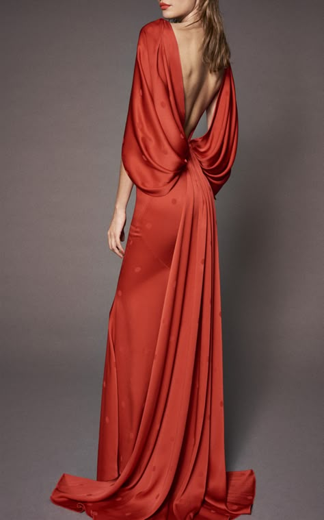 Wedding Classy, فستان سهرة, Zac Posen, Couture Gowns, Looks Chic, Gorgeous Gowns, Red Wedding, Fashion Weeks, Orange Dress