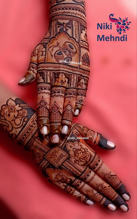 Rajvadi Mehndi Designs, Dhol Nagara Mehndi Designs, Shivling Mehndi Design, Bride Back Hand Mehndi Designs, Sona Mistry Mehndi Designs, Groom Mahendi Design, Veere Di Wedding Mehndi Design, Dholak Mehndi Design, Brother Wedding Mehndi Design