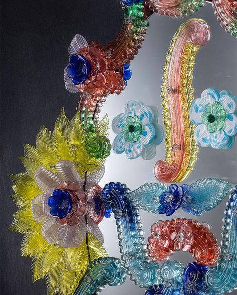 Barbini Specchi Veneziani wins Bonhams Prize in Venice | Wallpaper* Venice Wallpaper, Murano And Burano, Giant Crystal, Handmade Traditional Murano Glass Jewelry, Venice Glass, Bohemian Murano Glass Colorful Beads, Laura Wood, Venice Glass Murano, Murano Italy Glass Sculpture