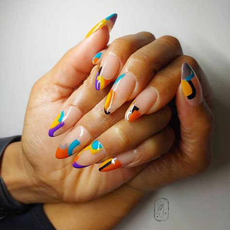 Africa Nails, Mama Africa, Kente Cloth, Bright Nails, Heart Sign, Nails Nailart, Stylish Nails, Nail Colors, We Heart It