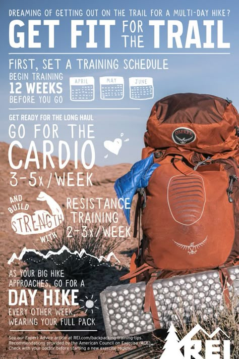 Backpacking Training, Hiking Training, Landscape Mountain, Mountains Photography, Training Schedule, Thru Hiking, Backpacking Tips, Hiking Tips, Camping Backpack