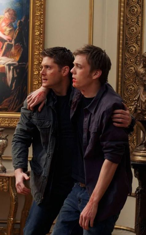 Dean and Adam Winchester | #Supernatural Season 5, Episode 18: Point of No Return Adam Winchester, Jake Abel, Point Of No Return, John Winchester, Sam And Dean Winchester, Superman Lois, Tv Supernatural, Supernatural Dean, Supernatural Seasons