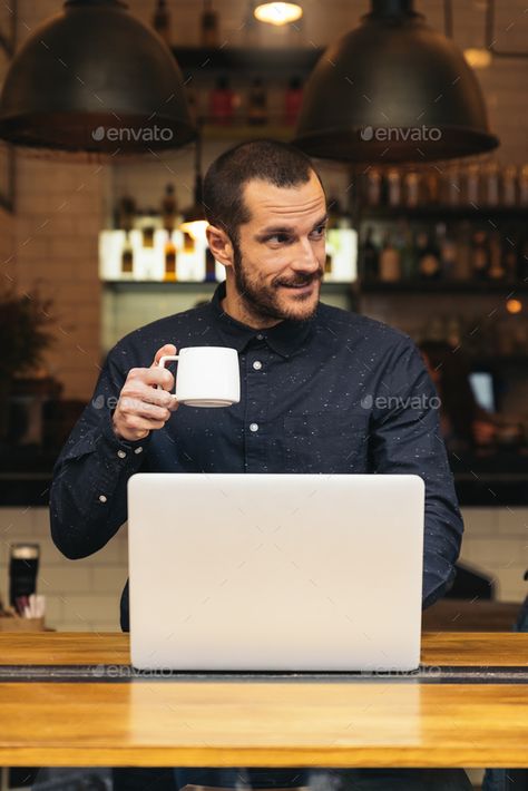 Drinking Tea Photography, Coffee Mobile, Business Man Photography, Planning Strategies, Man Cafe, Coffee Shop Business, Coffee Shop Photography, Restaurant Photography, Coffee Shop Aesthetic