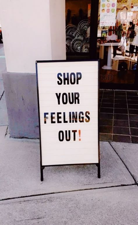 Boutique Signs Ideas Store Fronts, Store Fronts Ideas, Boutique Signage, Retail Quotes, Boutique Signs, Pin Board Ideas, Chalkboard Sayings, Vendor Booth Display, Sidewalk Signs