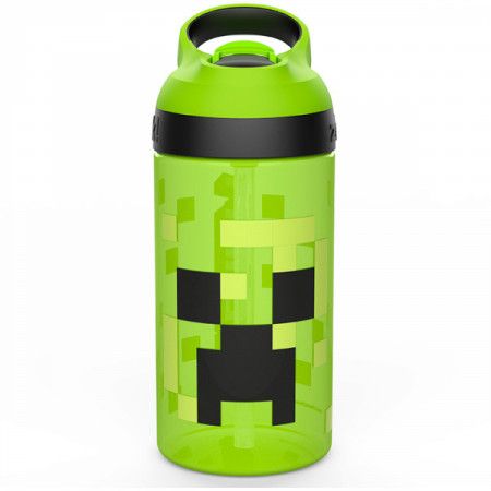 Minecraft Merchandise, Minecraft Gifts, Pokemon Room, Minecraft Toys, School Water Bottles, Presents For Boys, Water Bottle Design, Kids Water Bottle, Water Bottle With Straw