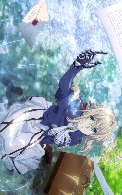 Violet Evergarden Wallpaper, Maid Sama Manga, Violet Evergreen, Violet Garden, Violet Evergarden Anime, Hd Anime Wallpapers, Violet Evergarden, Light Painting, Ipad Wallpaper