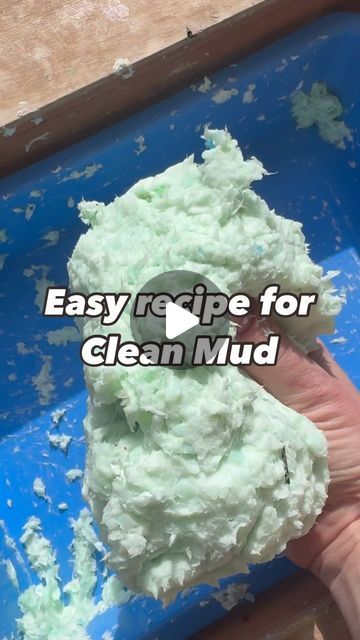 Nicole Brady, Ed.D. | Sensory Play • Kid Activities on Instagram: "This 3 ingredient clean mud recipe is lots of fun for kids to make and play with. Soft and mouldable, it is the perfect alternative if you have a child who struggles to touch outdoor dirt and mud. 

Making clean mud is just as fun as playing with it.  Your kids will have a blast helping you whip up a batch. Dive into a world of sensory delight as we whip up some magical clean mud where soap, and water come together to create an epic sensory experience. Get ready to squish, mold, and explore with us! 

To make clean mud using bar soap toilet paper, and water, follow these steps:

Ingredients:
- 1 bar of soap 
- Toilet paper (about 1 roll)
- Water

Instructions:
1. Grate the bar of soap into a large bowl.
2. Tear the toilet p Play Mud Recipe, Mud Recipe, Make Clean, Bar Of Soap, Sensory Experience, Fun For Kids, Kid Activities, 3 Ingredient, Sensory Play