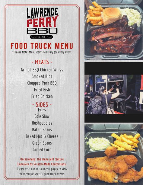 Food Truck - LAWRENCE & PERRY BBQ