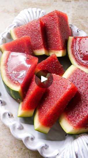 41K views · 27K reactions | Watermelon Paloma Jell-O Sh0ts w/ collagen + chia seeds 🍉 Normalize #functionalcocktails 👏🏻 Had to bring this back for summaaaa ☀️ Recipe on my website! 😚✨

.
.
.

#summerrecipes #watermelon #jelloshots #cocktailsofinstagram #summerfood #foodvideos #fruit #fruitrecipes | Lindsay Moser | the_hunger_diaries · Original audio Watermelon Paloma, Watermelon Jello, Jell O Shots, Homemade Wine, Jell O, Jello Shots, Fruit Recipes, Chia Seeds, Summer Recipes