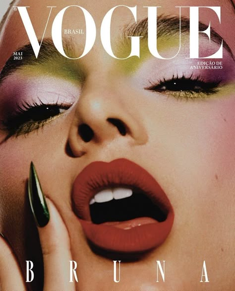 Vogue Makeup, Magazine Cover Ideas, Vogue Photography, Vogue Photoshoot, Makeup Magazine, Vogue Brazil, Vogue Editorial, Vogue Magazine Covers, Fashion Magazine Cover