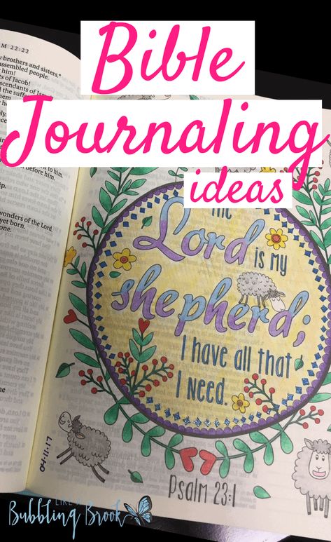 Bible Art Journaling Ideas: Drawing Beautiful Pictures In Your Bible Bible Art Journaling Ideas, Art Journaling Ideas, Creative Art Ideas, Bible Journaling Ideas, Bible Journaling For Beginners, Drawing Beautiful, Bible Journaling Ideas Drawings, Bible Journal Notes, Inspire Bible Journaling