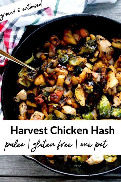 Chicken Hash, Aip Diet Recipes, Autoimmune Paleo Recipes, Aip Paleo Recipes, Keto Kitchen, One Skillet Meals, Aip Recipes, Paleo Dinner, Paleo Breakfast