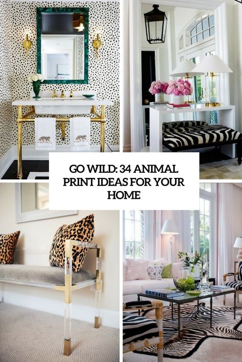 Leopard Print Home, Animal Print Home Decor, Animal Print Furniture, Glam Art Deco, Art Deco Contemporary, Animal Print Decor, Fall Living Room Decor, Living Room Furnishings, Fall Living Room