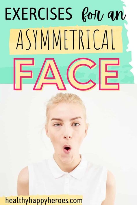 While it’s perfectly normal for your features to be slightly different on the right and left sides, you may be intrigued by what it’d take to make your face more symmetrical. One thing that can help are asymmetrical face exercises. Symmetrical Face Exercises, Asymmetrical Face, Side Of Face, Face Yoga Exercises, Upper Eyelid, Face Exercises, Simple Face, Facial Exercises, Facial Muscles