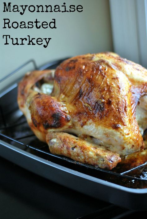 Mayonnaise Roasted Turkey Aunt Bee's Recipes Herb Roasted Turkey Thanksgiving, Turkey Mayonnaise, Turkey Sandwich Thanksgiving, Easy Thanksgiving Turkey, Thanksgiving Turkey Recipe, Best Thanksgiving Turkey Recipe, Perfect Roast Turkey, Whole Turkey Recipes, Easy Turkey Recipes