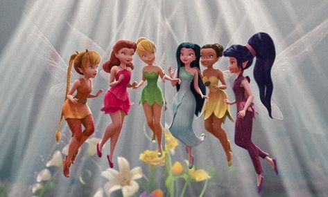 Tinker Bell Characters Disney Fairies Pixie Hollow, 4 Characters Cartoon, Popular Movie Characters, Tinkerbell And Friends Costume, Tinker Bell Characters, Tinker Bell And Friends, Tinkerbell Friends, Pixie Hollow Fairies, Tinker Bell Fairies