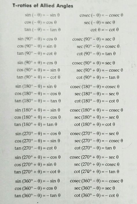 Trigonometric Ratios, Trigonometry, Education, Quick Saves