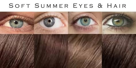 Soft Summer Dark Hair, Hair Color Soft Summer, Fair Soft Summer, Soft Summer Orange, Soft Summer Inspiration, Soft Summer People, Soft Summer Vs True Summer, Soft Summer Brown Hair, Soft Summer Red Hair